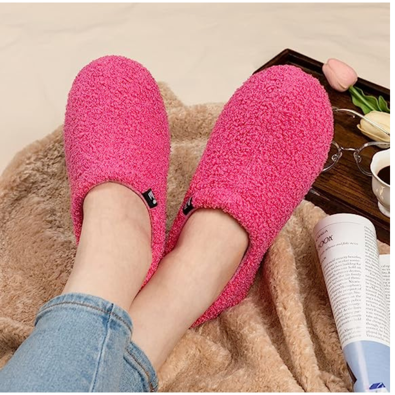 Teddy Fleece Closed Back Indoor Slipper-Viral Super Shop