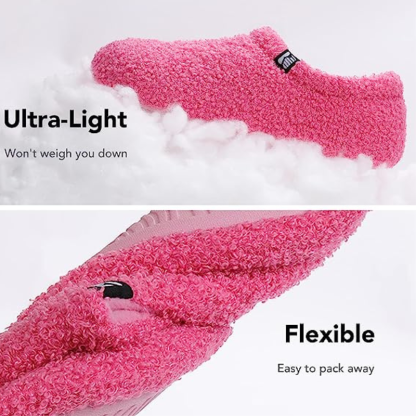 Teddy Fleece Closed Back Indoor Slipper-Viral Super Shop