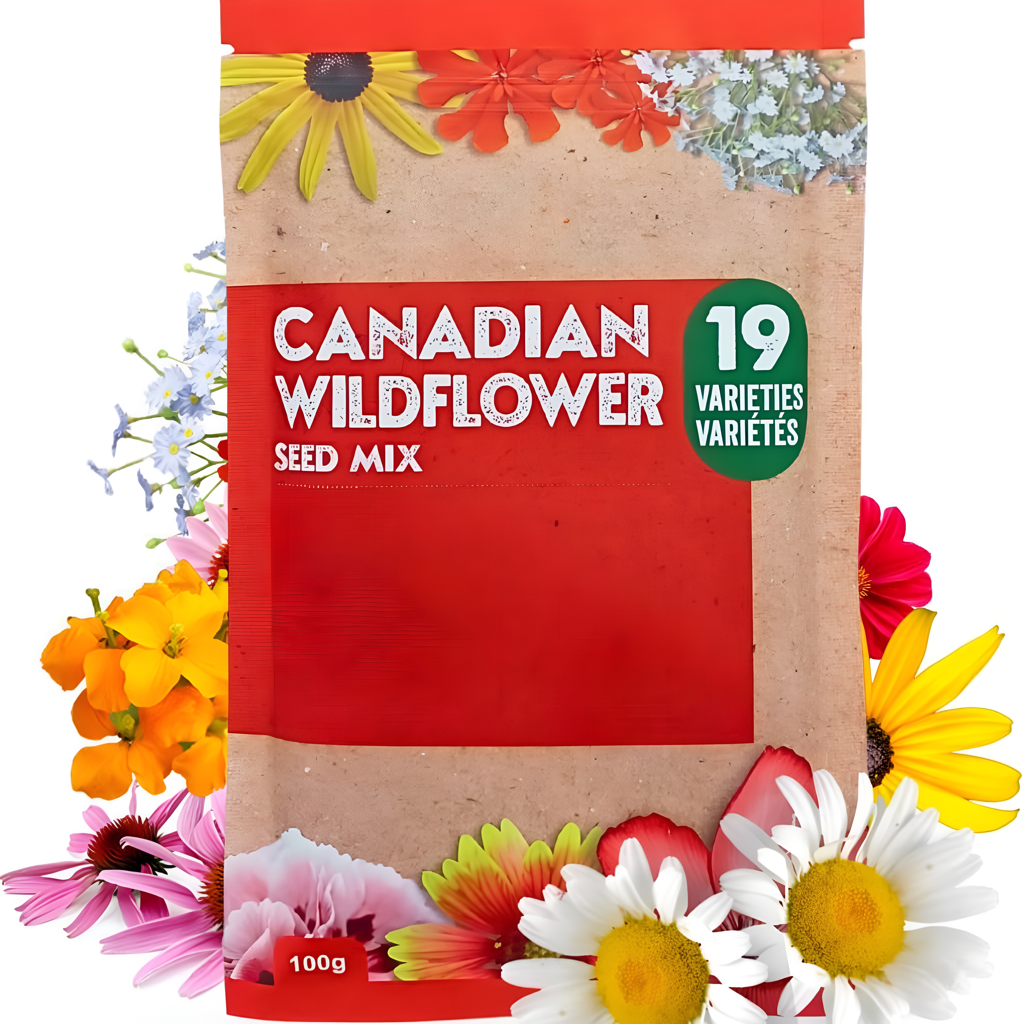 Wildflower Seeds 102.1g – 20 varieties of Oh! mixed annual and perennial flower seeds Canada Seeds – Wildflower Seeds Wildflower Seeds Seeds