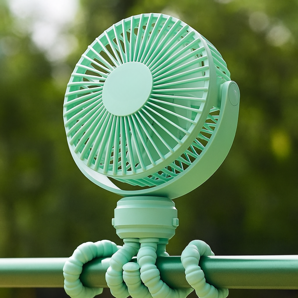 Battery Operated Mini Portable Stroller Fan