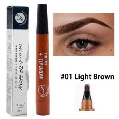 Natural Tattoo Eyebrow Pen-Viral Super Shop