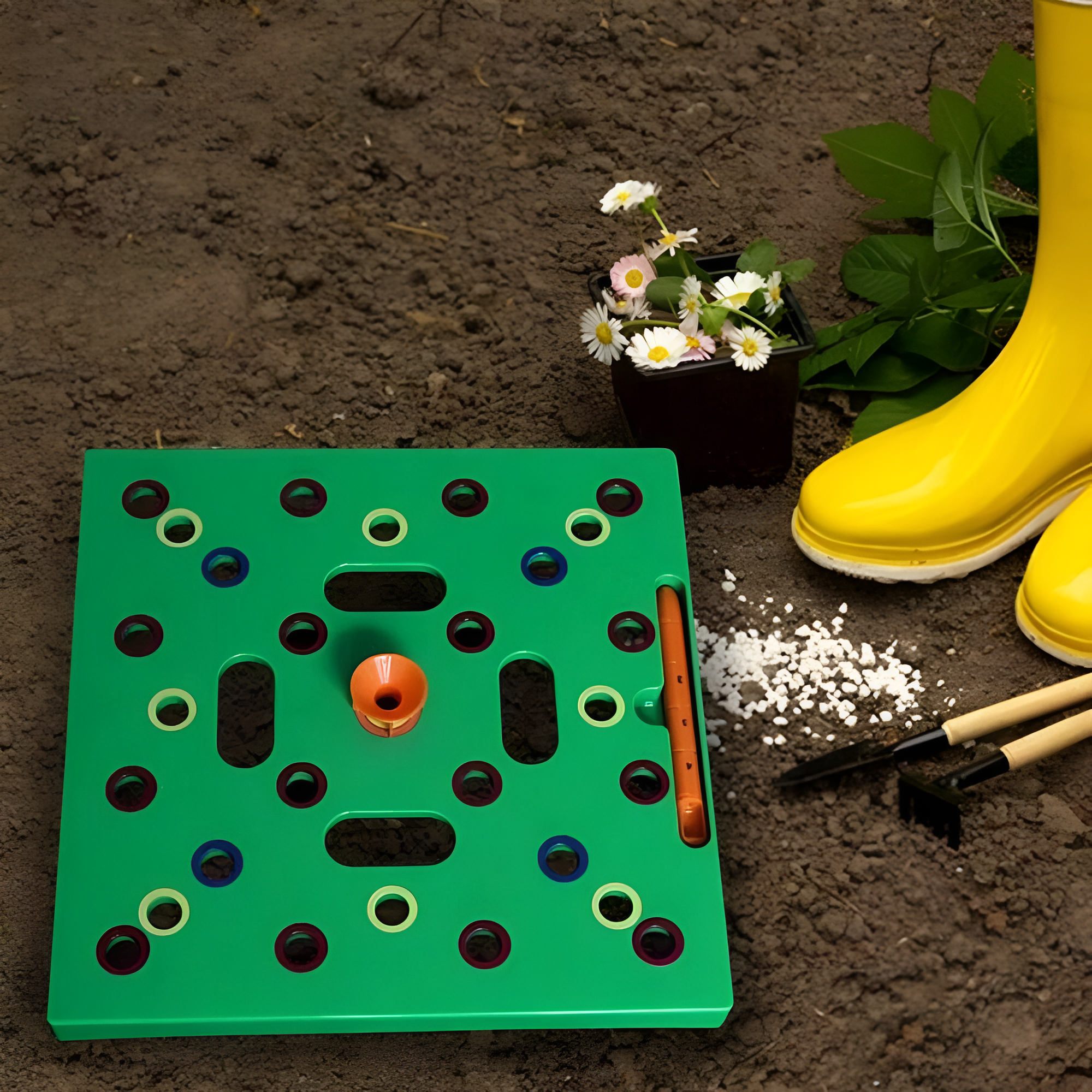Seed And Seedling Spacer Tool For Bigger Harvests,