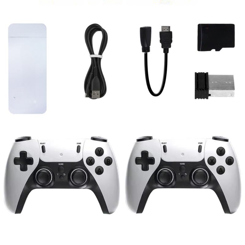 Retro Gaming Stick With Wireless Controllers