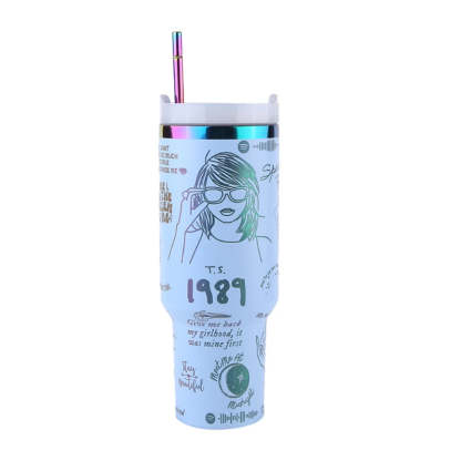 TS 1989 Insulated Tumbler With Straw-Viral Super Shop