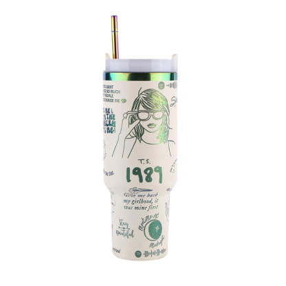 TS 1989 Insulated Tumbler With Straw-Viral Super Shop