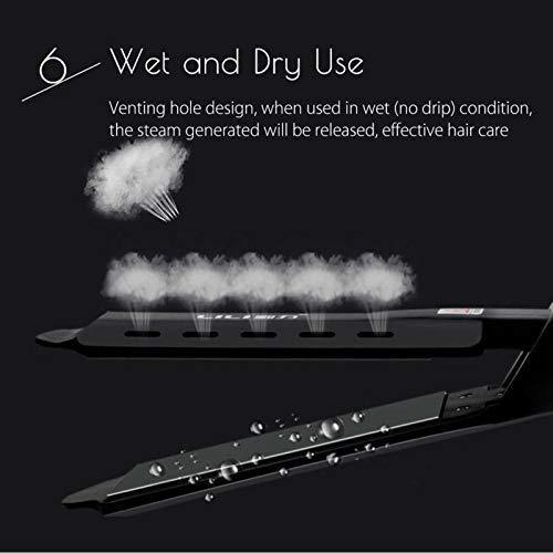 Ceramic Tourmaline Ionic Flat Iron Hair Straightener-Viral Super Shop