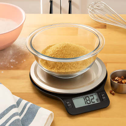 Digital Kitchen Scale With LCD Display