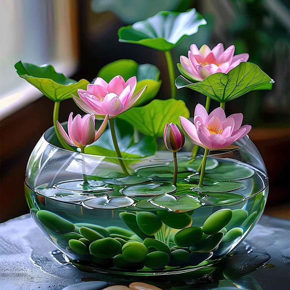 60 Pcs Mix Bonsai Bowl Lotus Seeds