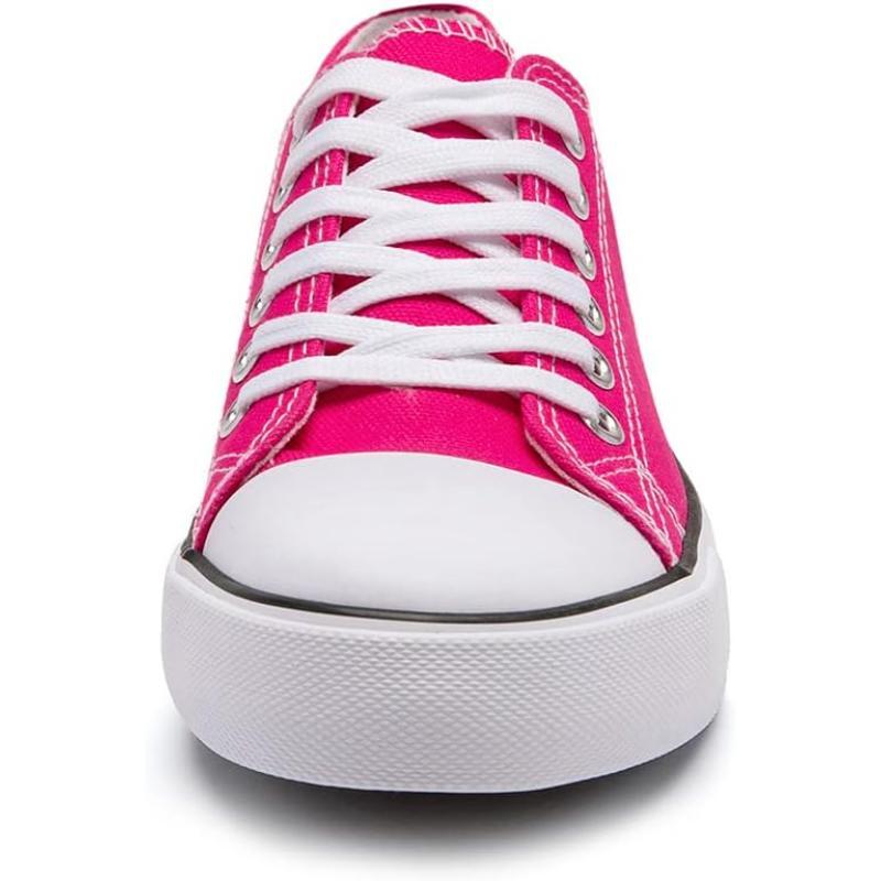 Timeless Canvas Lace Up Sneakers-Viral Super Shop
