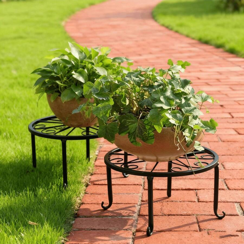 Multi Tier Flower Pot Display Stand For Living Room Decor