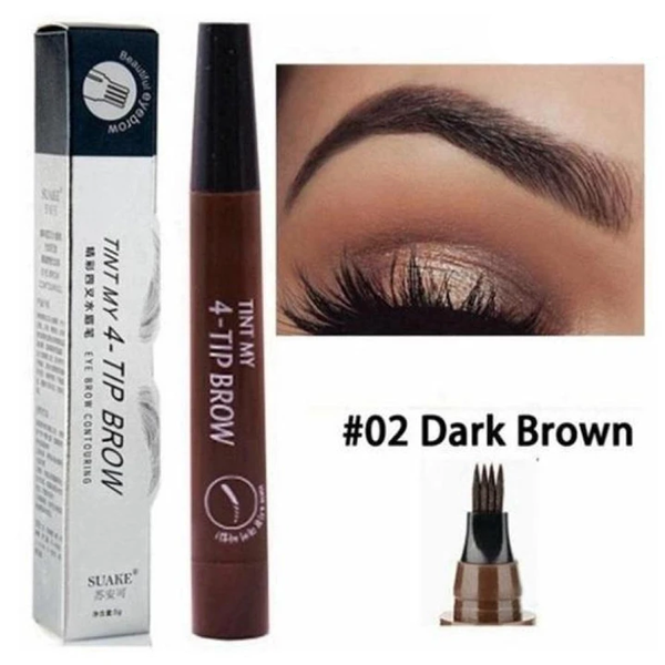 Natural Tattoo Eyebrow Pen-Viral Super Shop