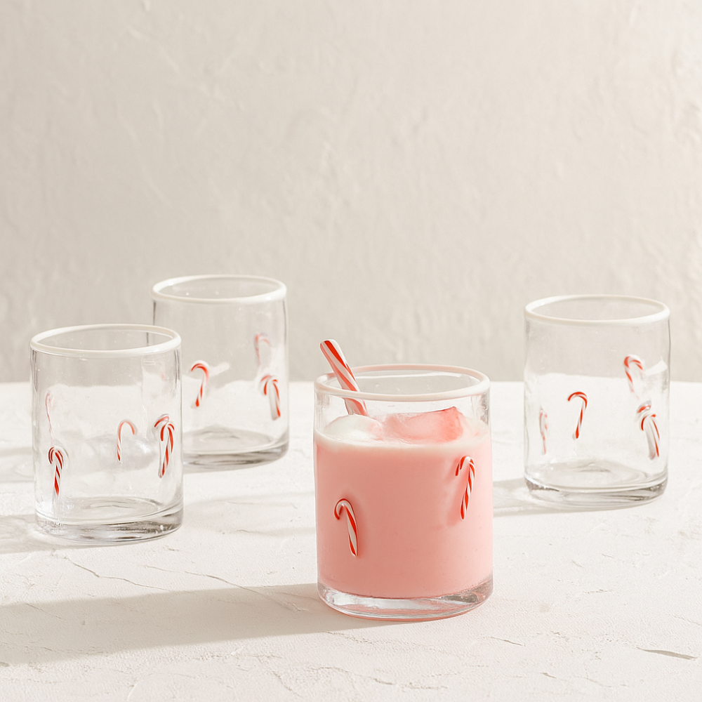 Icon Drinking Glasses Set Of 4