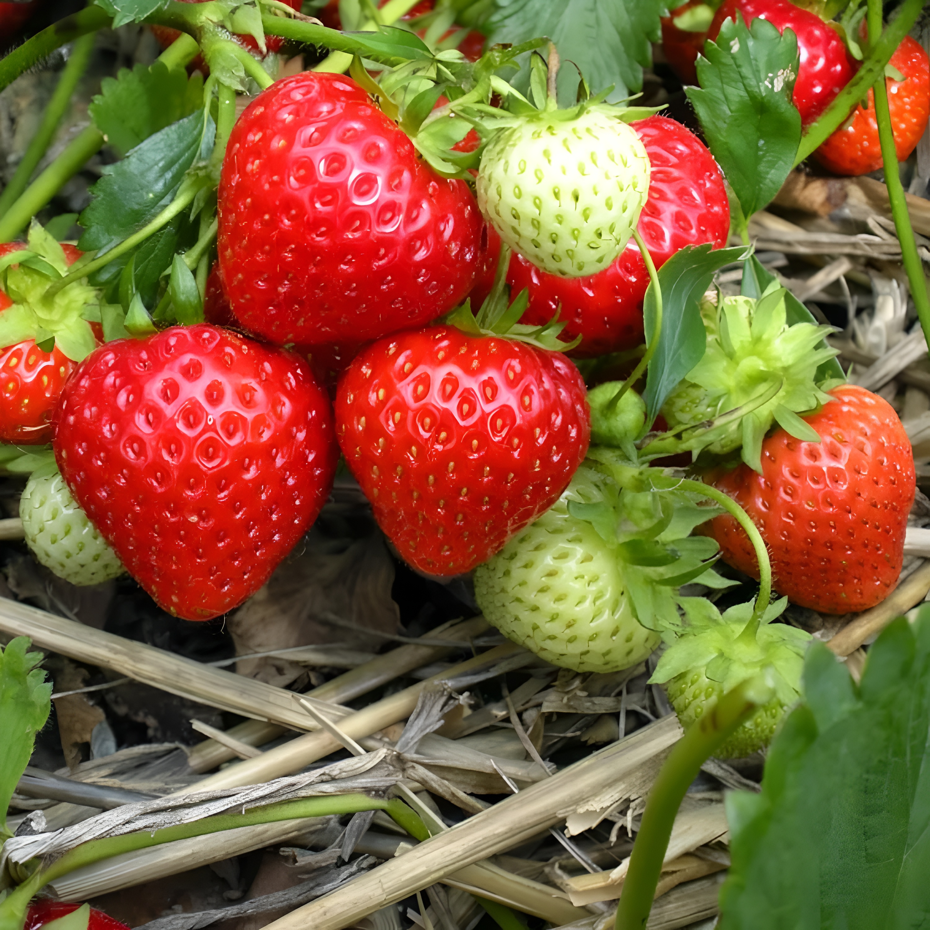 200pcs Cream Strawberry Seeds