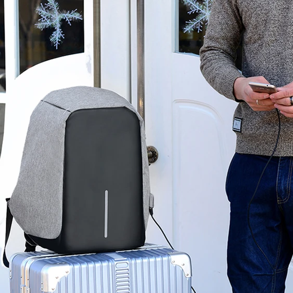 Anti-Theft Backpack With USB Charging-Viral Super Shop