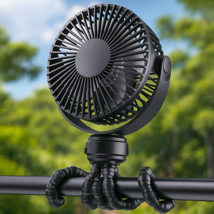 Battery Operated Mini Portable Stroller Fan