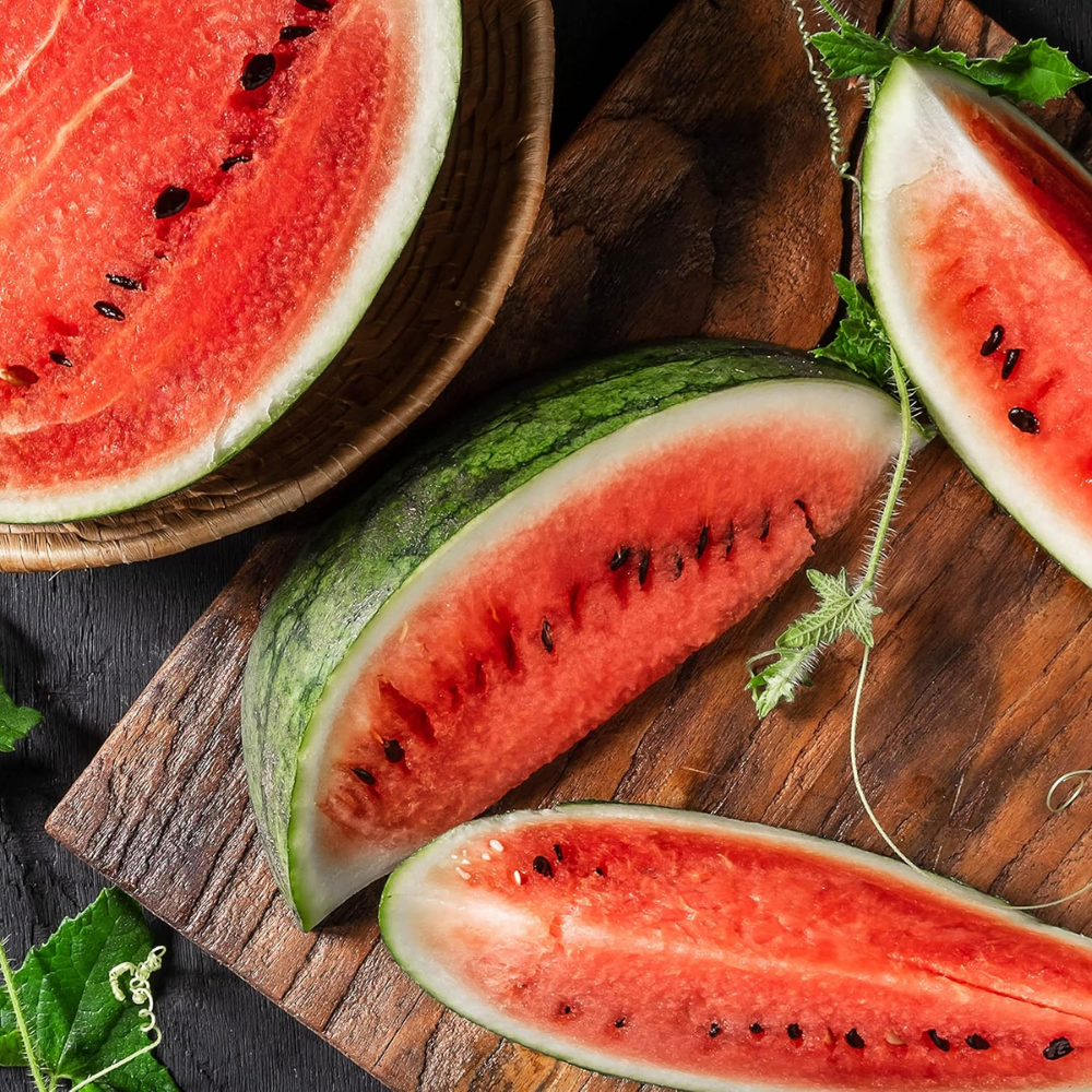 Organic Watermelon Seeds (Crimson Sweet) - Approx 12 Seeds 