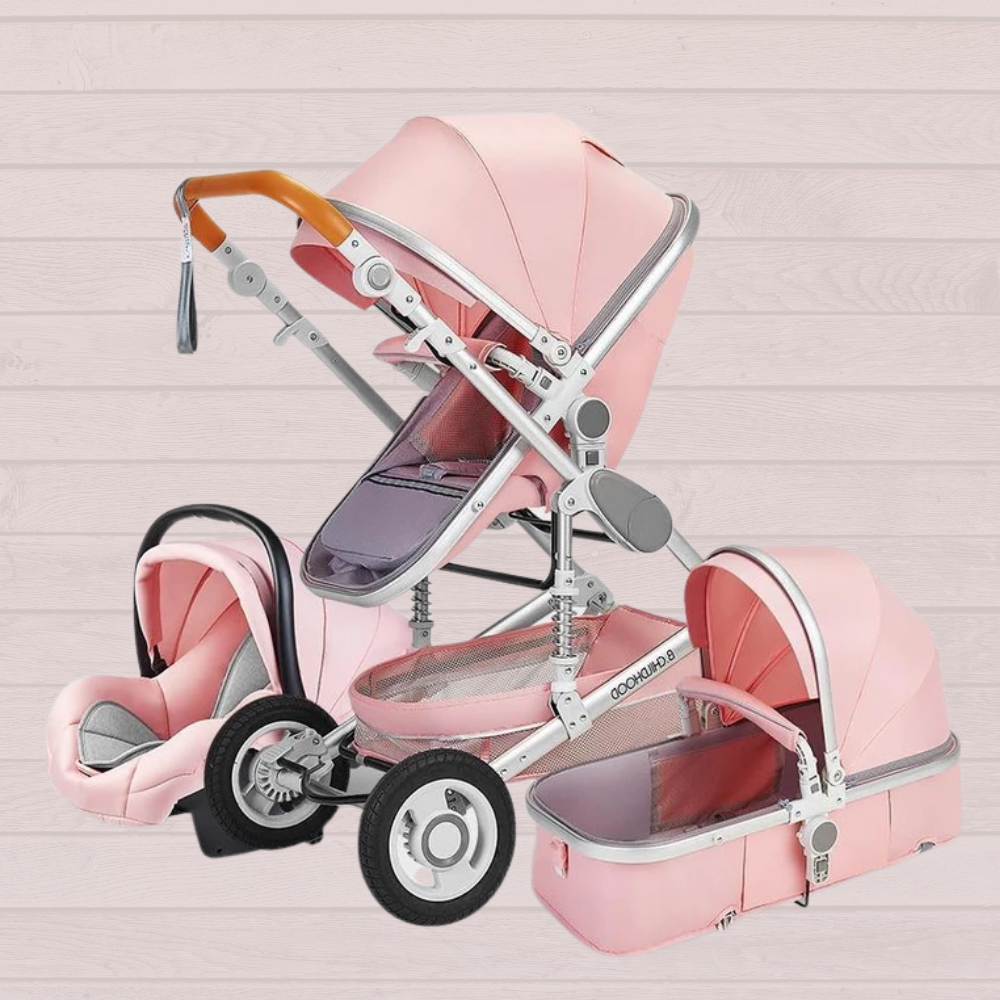 3-in-1 Comfy Baby Stroller-Viral Super Shop