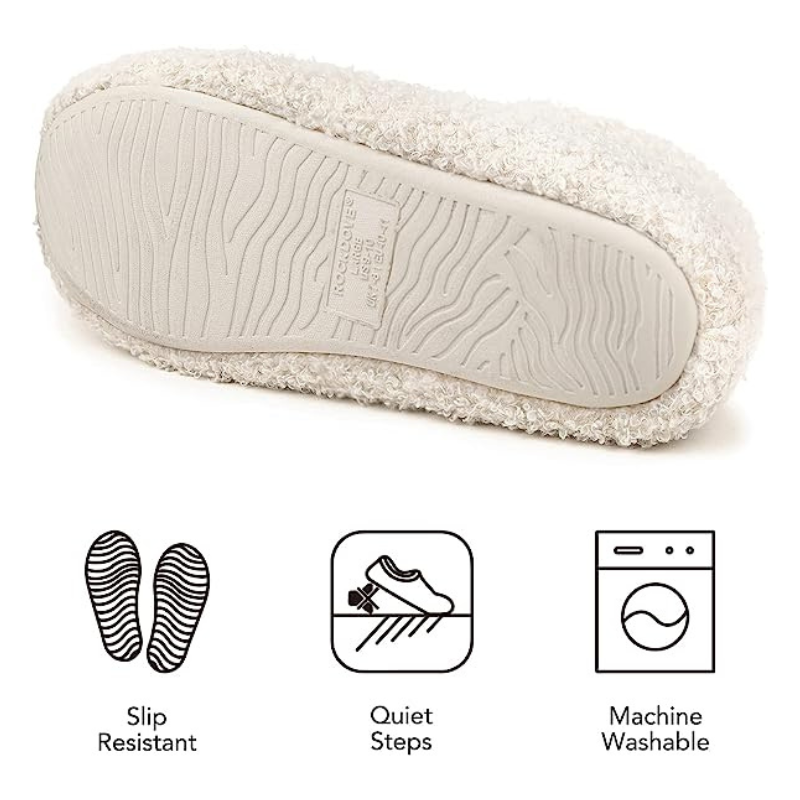 Teddy Fleece Closed Back Indoor Slipper-Viral Super Shop