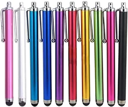 Universal Touch Screen Stylus with Soft Rubber Tips - 10 Pcs-Viral Super Shop