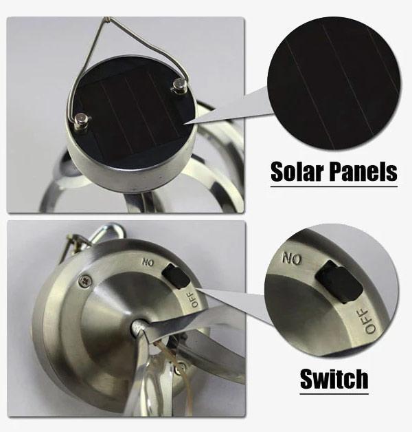 LED Solar Wind Chime Light-Viral Super Shop