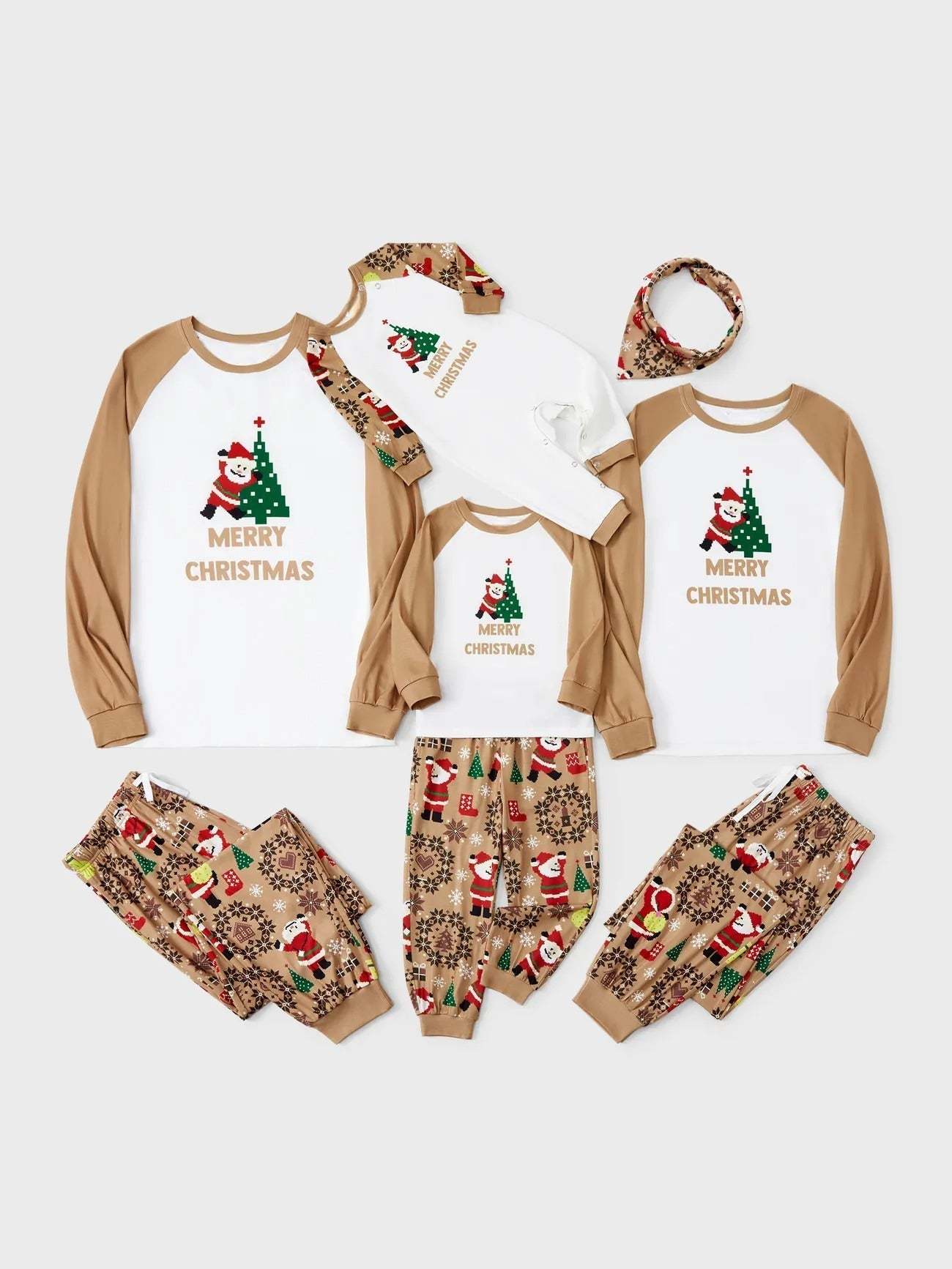 Cheerful Christmas Pajama Set-Viral Super Shop