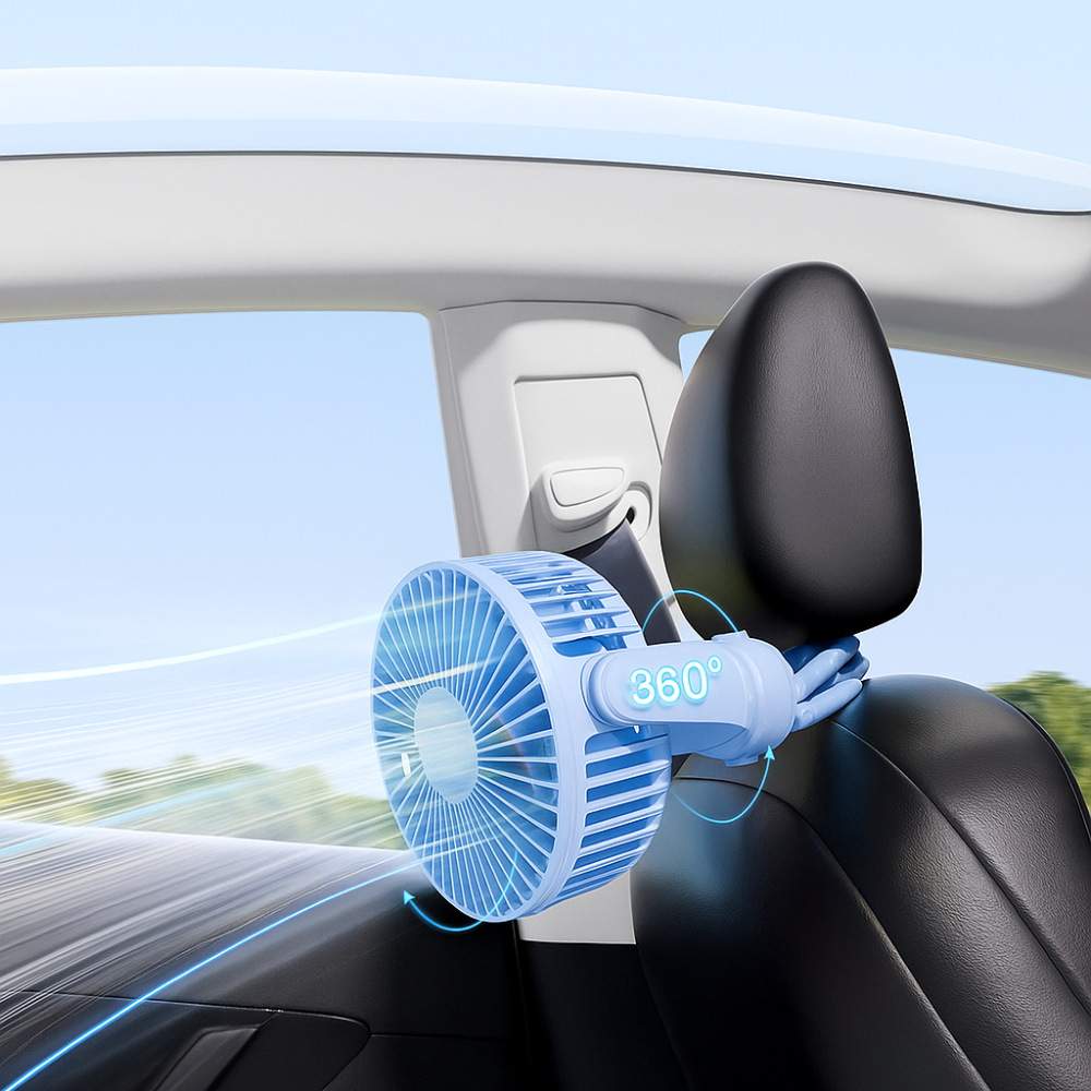 Battery Operated Mini Portable Stroller Fan