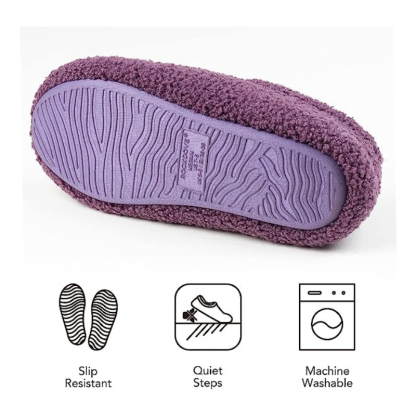 Teddy Fleece Closed Back Indoor Slipper-Viral Super Shop