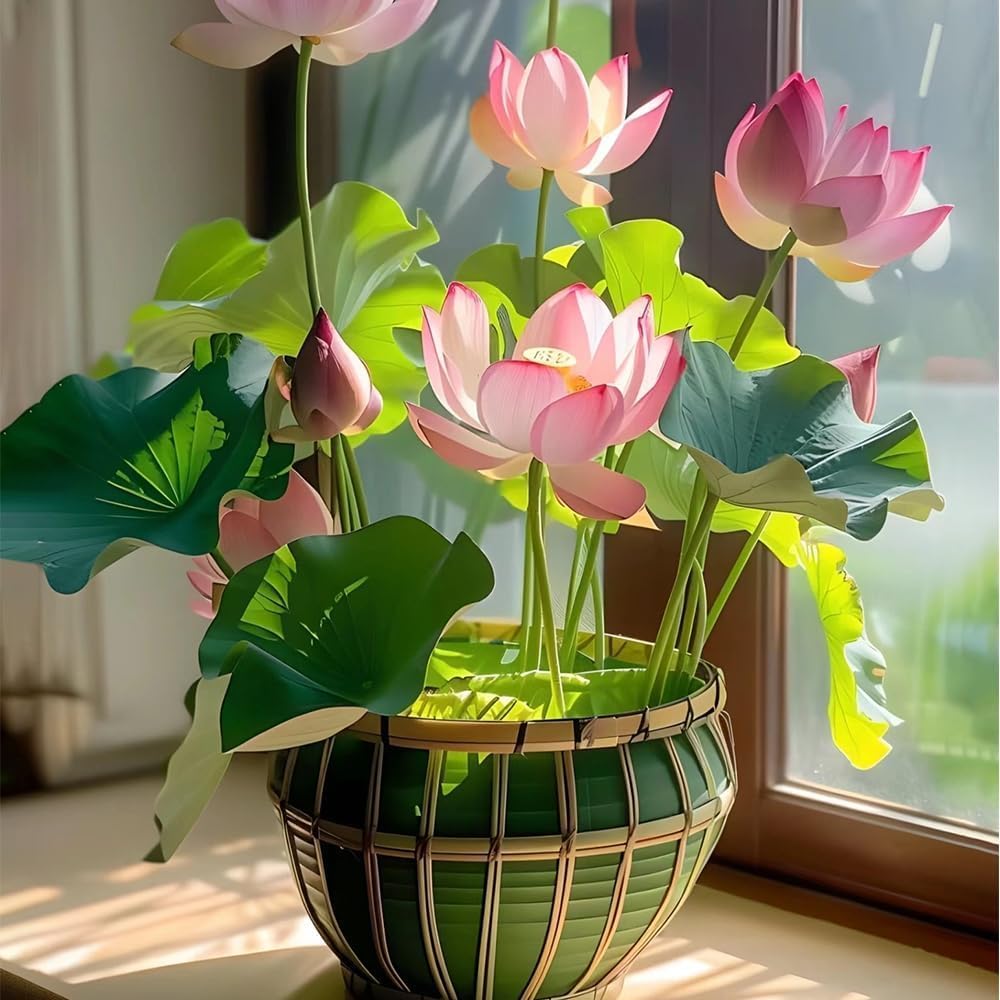 60 Pcs Mix Bonsai Bowl Lotus Seeds