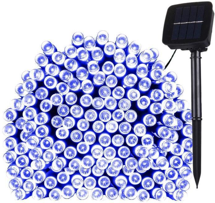 17-Meter String of 100 Led Solar-Powered Fairy Lights-Viral Super Shop