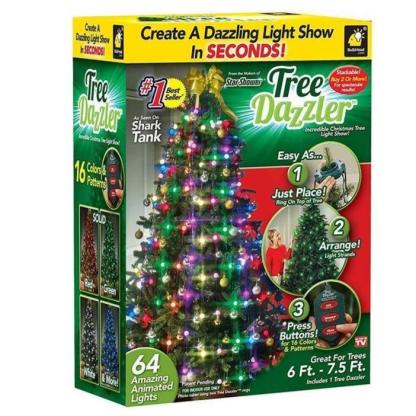64 LED Christmas Tree Lights Tree Dazzler-Viral Super Shop