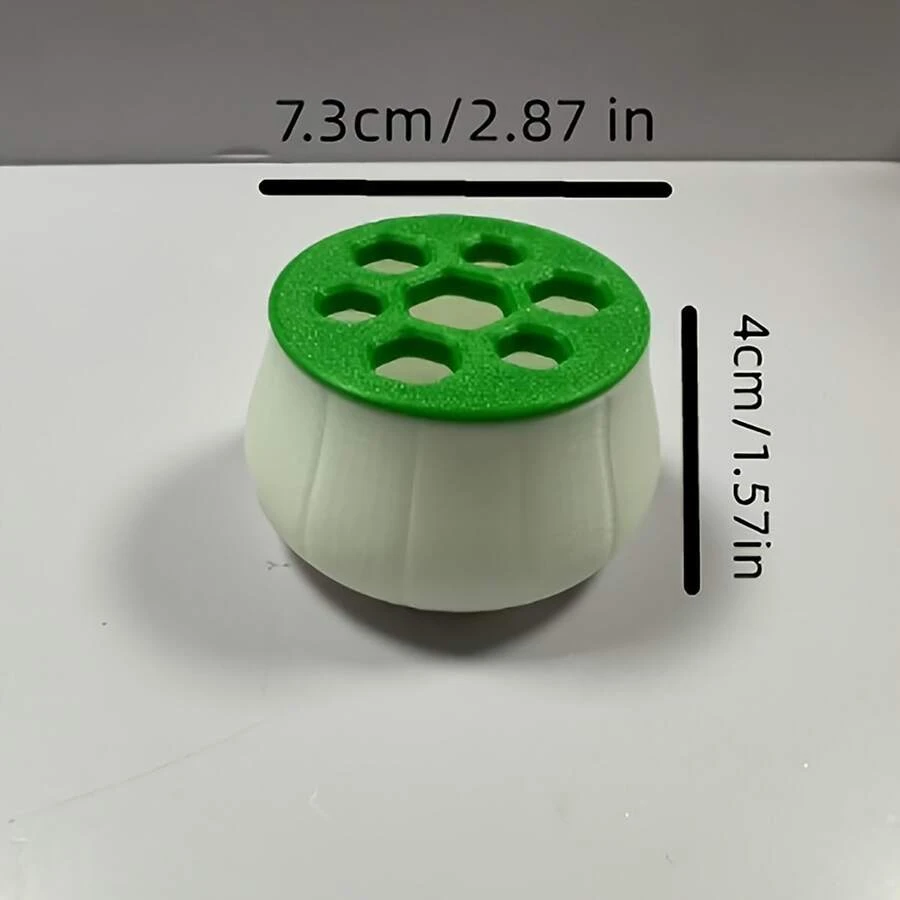 Green Onion Regrowth Farm Hydroponics Planter, Indoor Kitchen Soil-Free Gardening Tool, Slouchy Gardener Vegetable Planter, No Watering Required, Easy Maintenance, Repeatable Green Onion Harvesting - Multicolor - View 6