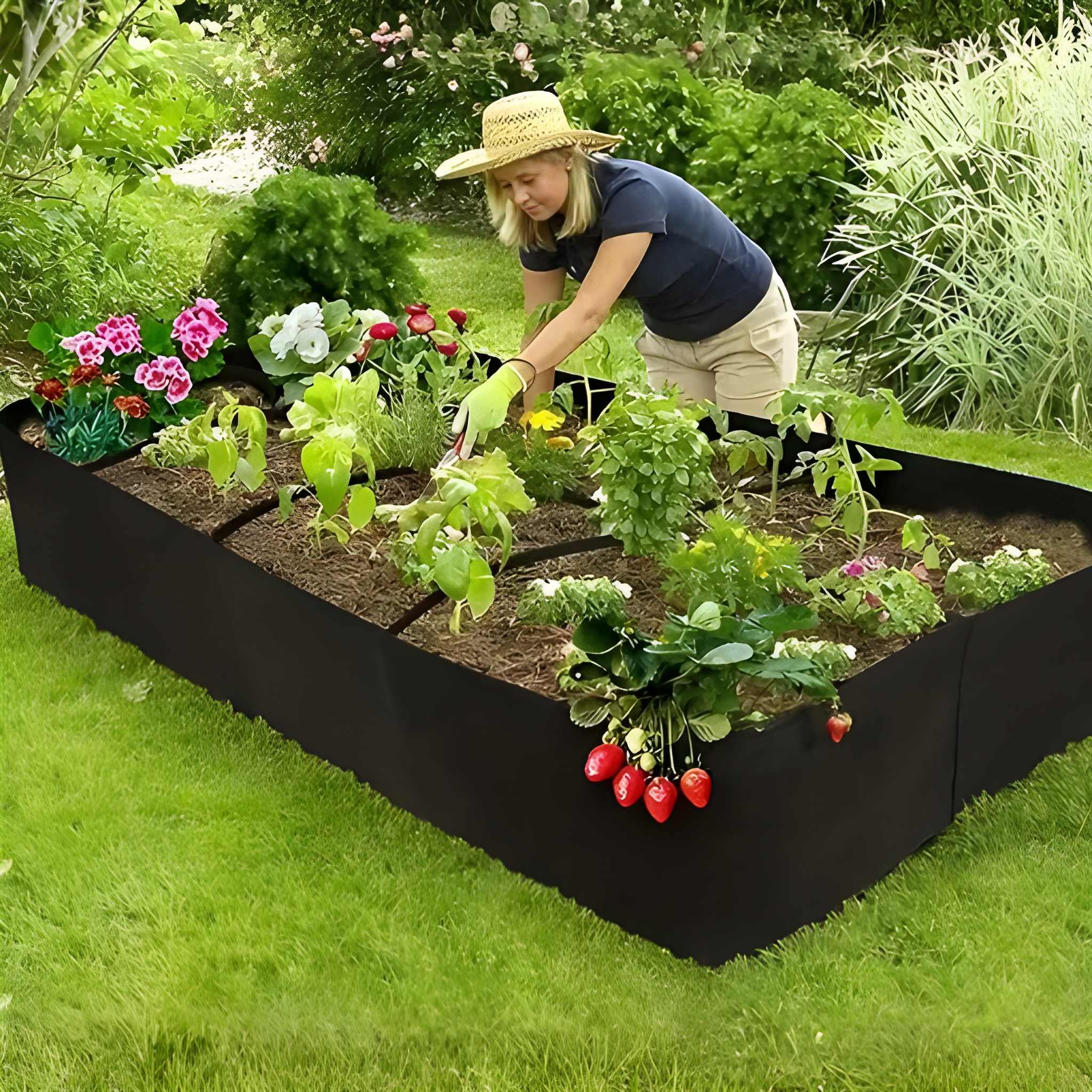 8 Tier Large Raised Garden Bed Set