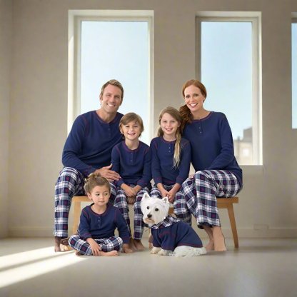 Festive Christmas Plaid Pajama Set-Viral Super Shop