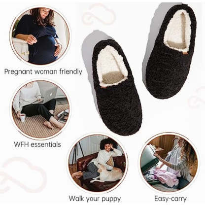 Plush Indoor Comfort Slippers-Viral Super Shop
