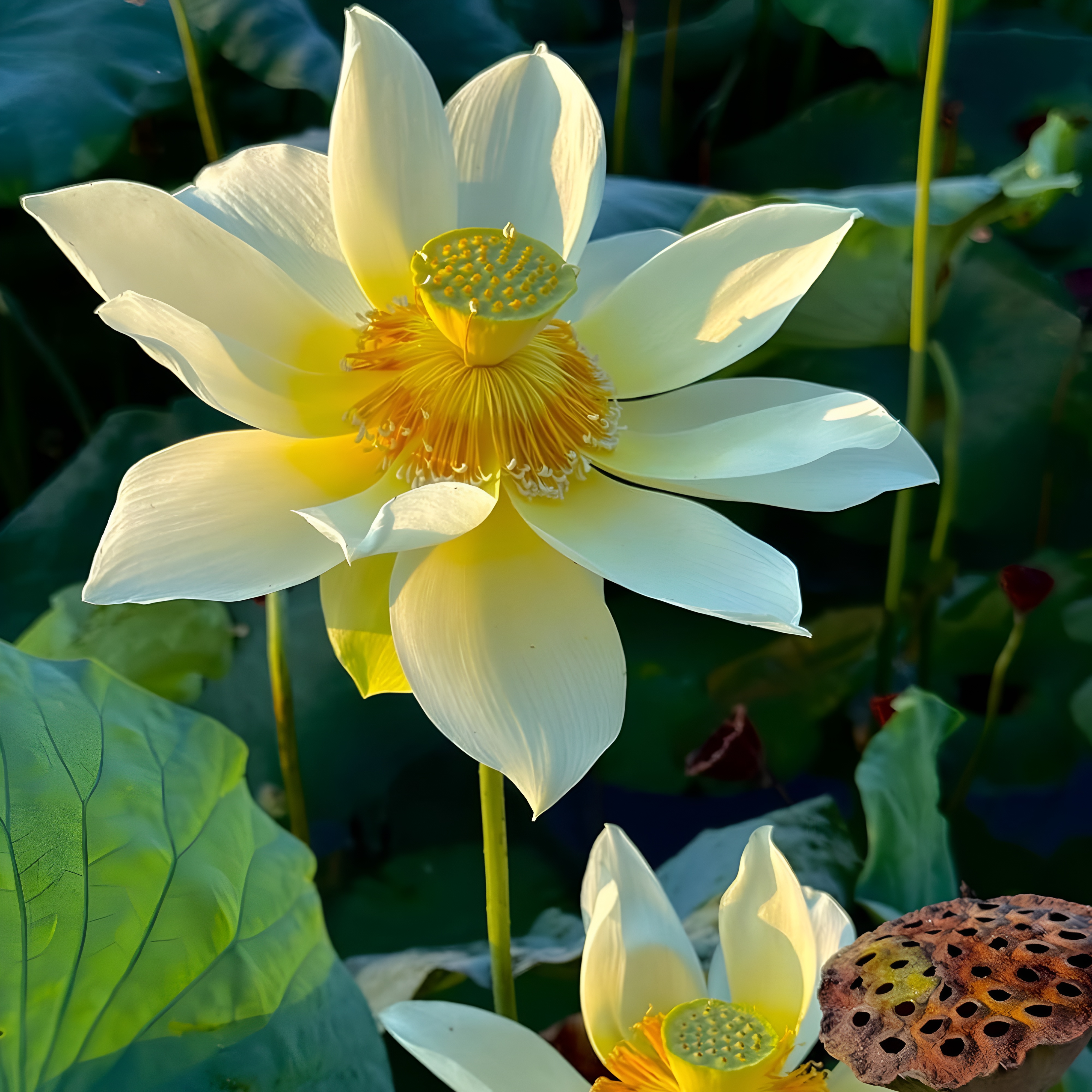 25+ Mini Bowl Lotus Seeds for Patio and Pond Beautiful Water Flowers Easy to Grow in Containers Bonsai Style