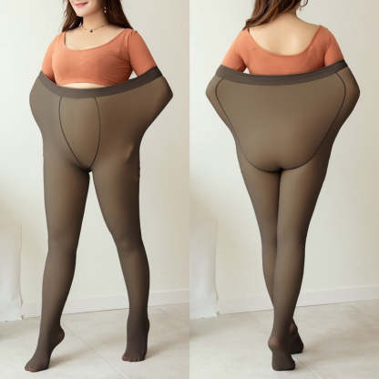 Fleece Tights Translucent Leggings-Viral Super Shop