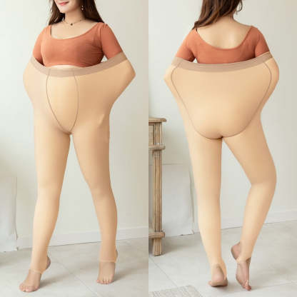Fleece Tights Translucent Leggings-Viral Super Shop