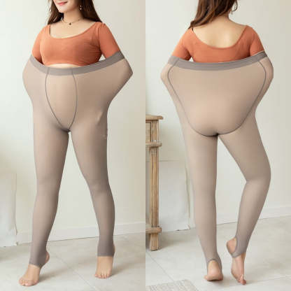 Fleece Tights Translucent Leggings-Viral Super Shop