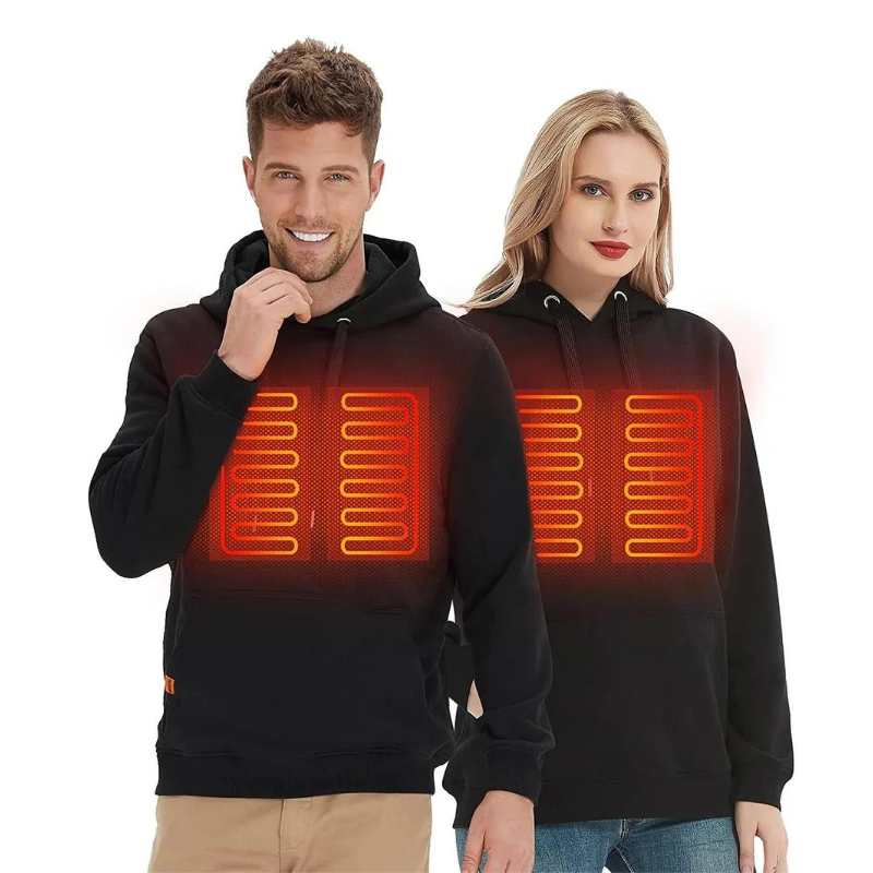Heated Lightweight Hoodie For Outdoor Comfort-Viral Super Shop