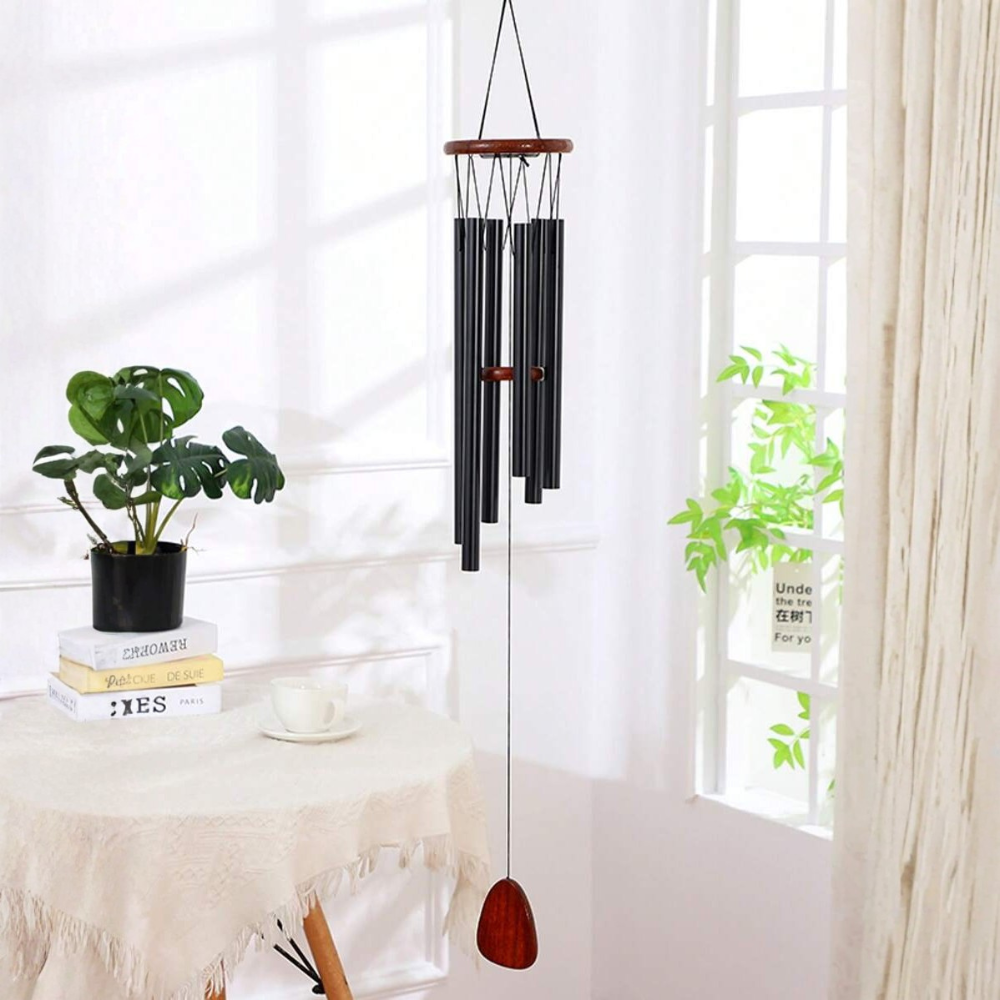 Classic Design Extra Large Wind Chime With 6 Tubes For Garden Decor