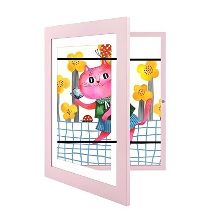 Magnetic Display Frame For Kids Artwork