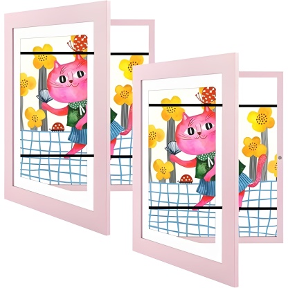 Magnetic Display Frame For Kids Artwork