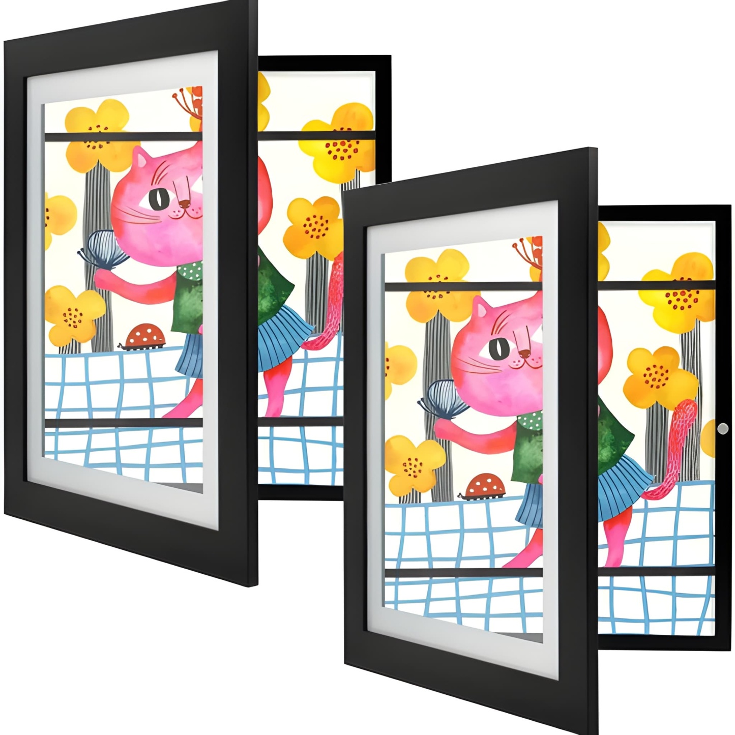 Magnetic Display Frame For Kids Artwork