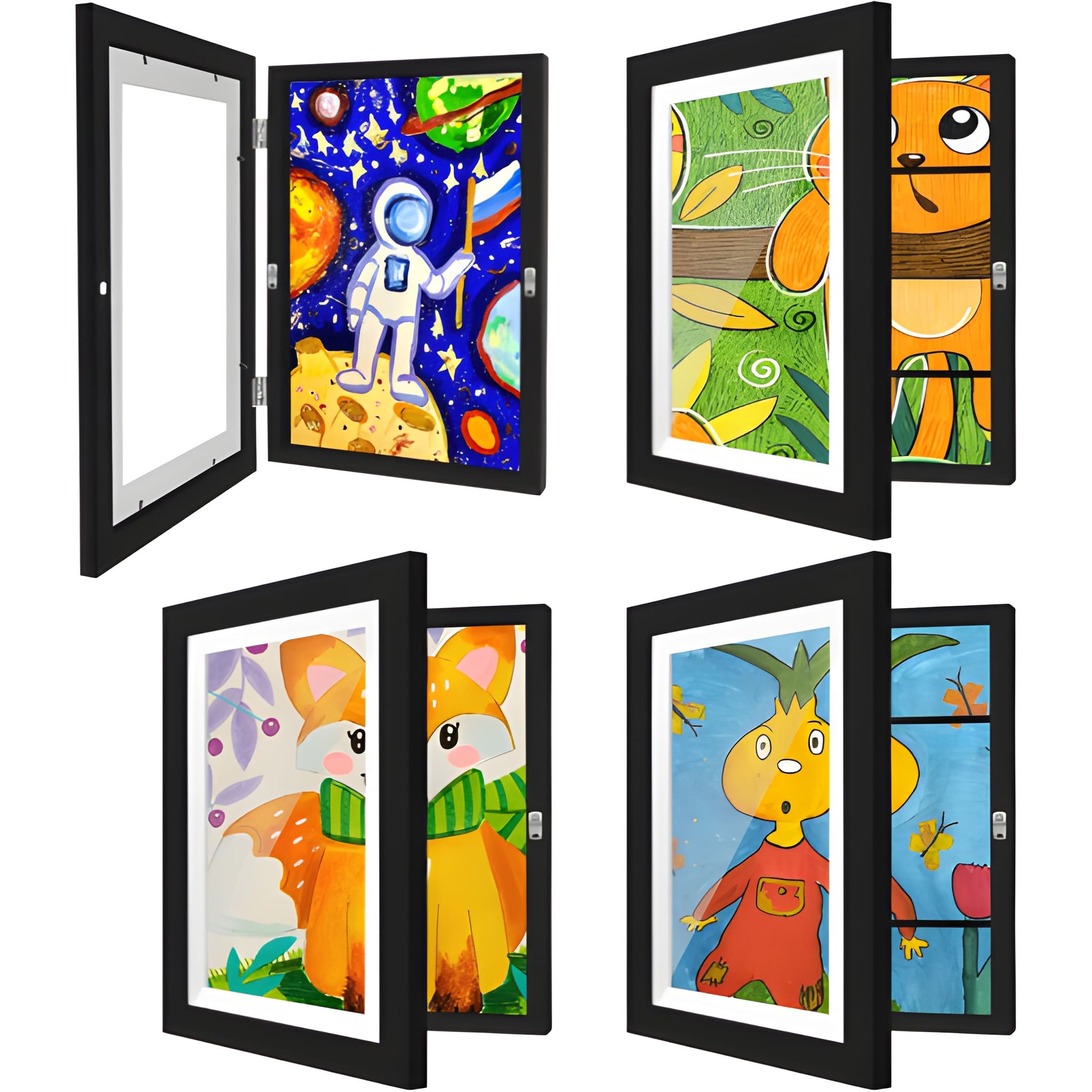Magnetic Display Frame For Kids Artwork