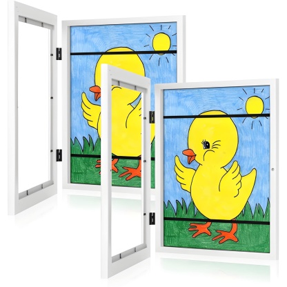 Magnetic Display Frame For Kids Artwork