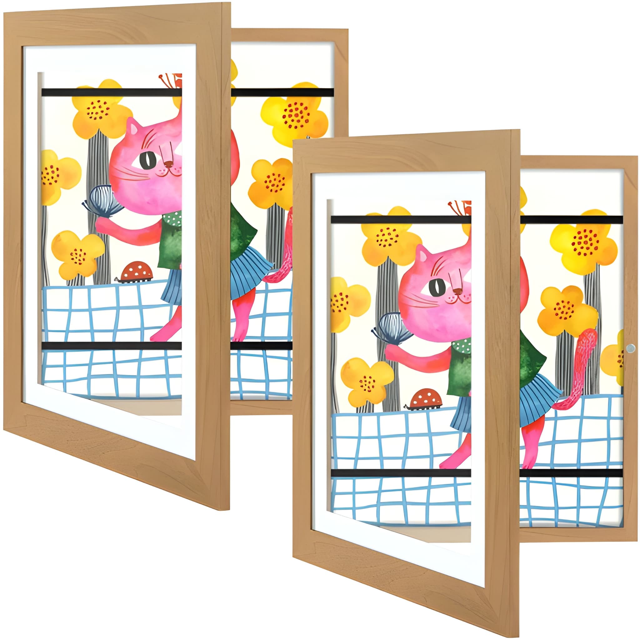 Magnetic Display Frame For Kids Artwork