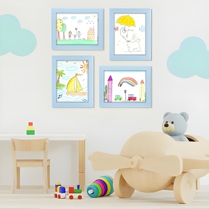 Magnetic Display Frame For Kids Artwork