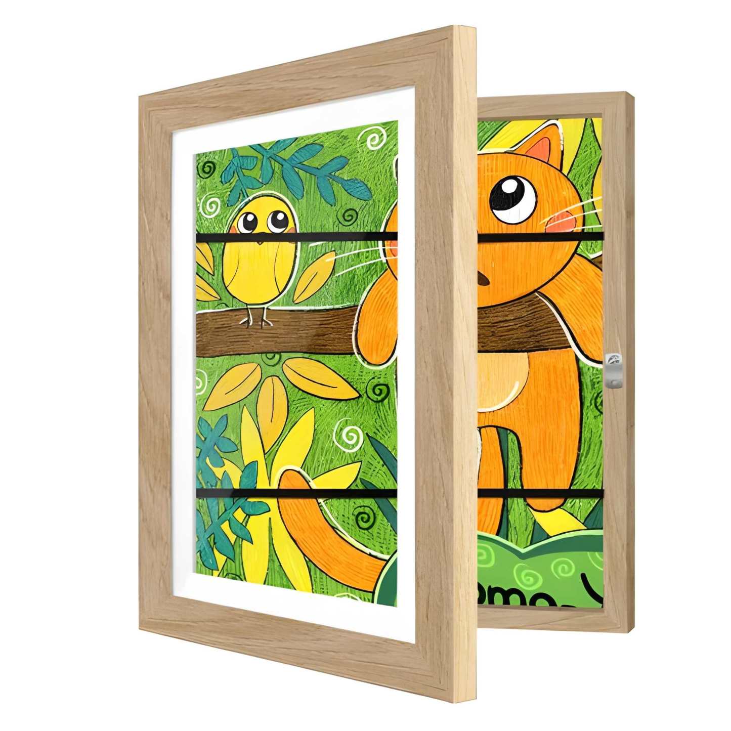 Magnetic Display Frame For Kids Artwork