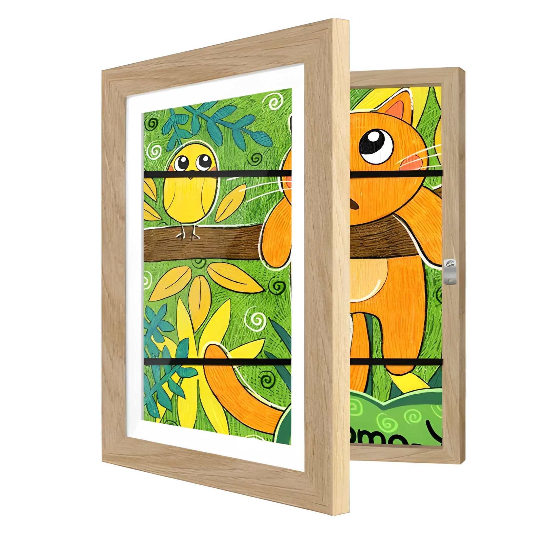 Magnetic Display Frame For Kids Artwork