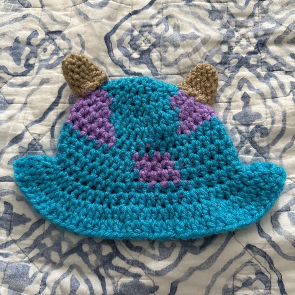 Monsters Sully Bucket Hat For Newborn